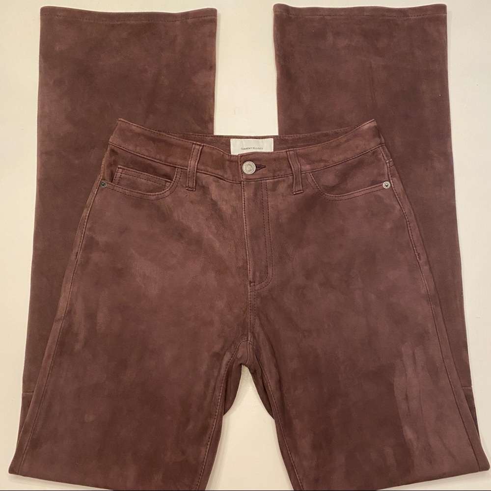 Current/Elliott Suede Pants - image 1